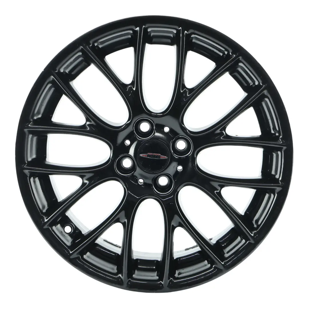 Cerchio in lega nero 17" 7J ET:48 Cross Spoke Challenge per Mini Cooper R55 R56 con numero di parte 6795208 Mini Cooper R55 R56 Cerchio in lega nero 17" 7J ET:48 Cross Spoke Challenge - SKU 6795208-3 - Numero di parte 6795208