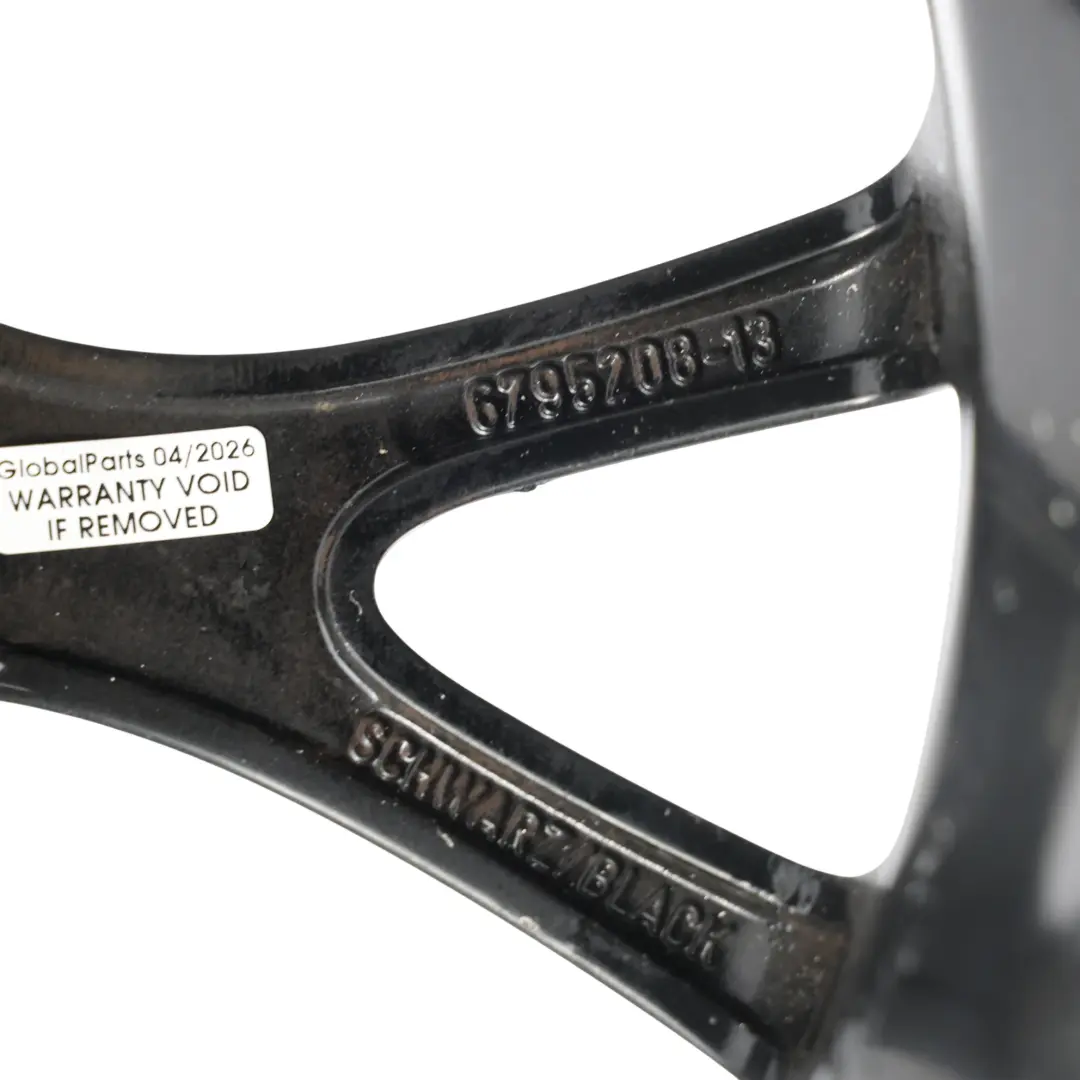 Mini Cooper R55 R56 Felga Czarna 17" 7J ET:48 Cross Spoke Challenge - SKU 6795208-3 - Numer Części 6795208