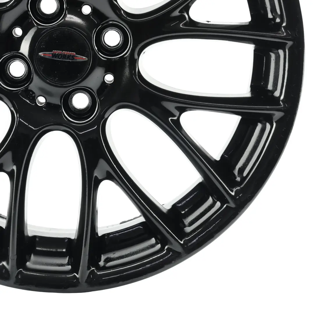 llanta de aleación negro 17 "7J ET:48 Cruz Spoke Challenge para Mini Cooper R55 R56 con número de pieza 6795208 Mini Cooper R55 R56 llanta de aleación negro 17 "7J ET:48 Cruz Spoke Challenge - SKU 6795208-3 - Número de pieza 6795208