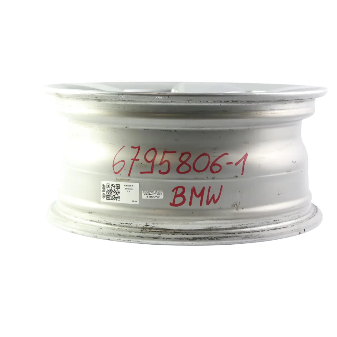 BMW E90 F30 Wheel Rim Alloy Right 16" Streamline 306 ET:31 7J - SKU 6795806-1 - Part number 6795806