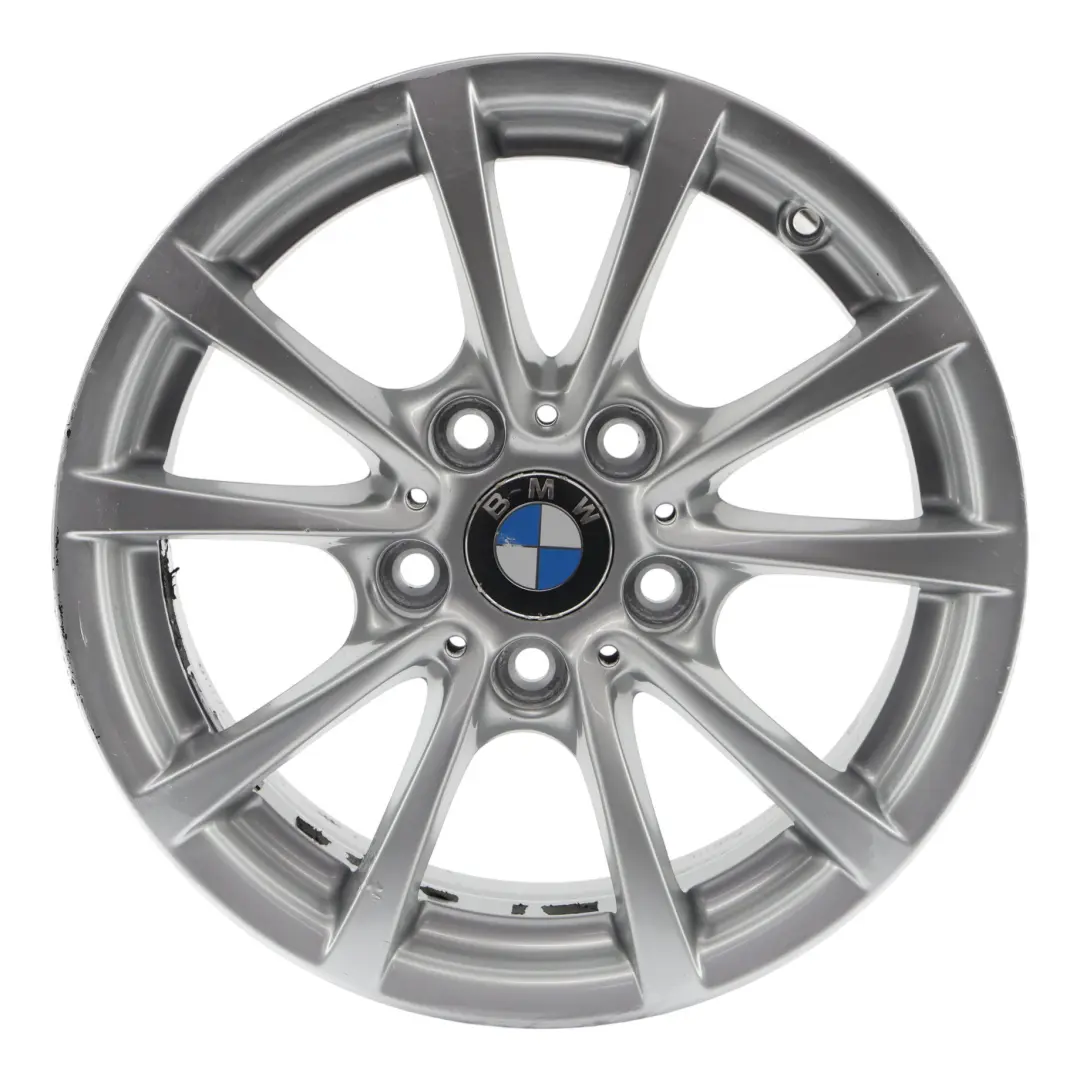 Felga Aluminiowa 16" 7J ET:31 V-Spoke 390 Srebrna do BMW F30 F31 F36 o numerze 6796236 BMW F30 F31 F36 Felga Aluminiowa 16" 7J ET:31 V-Spoke 390 Srebrna - SKU 6796236-1 - Numer Części 6796236