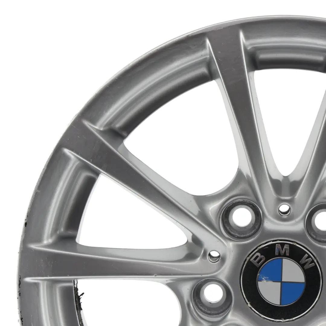 BMW F30 F31 F36 Cerchio Lega Argento 16" 7J ET:31 V-spoke 390 - SKU 6796236-1 - Numero di parte 6796236