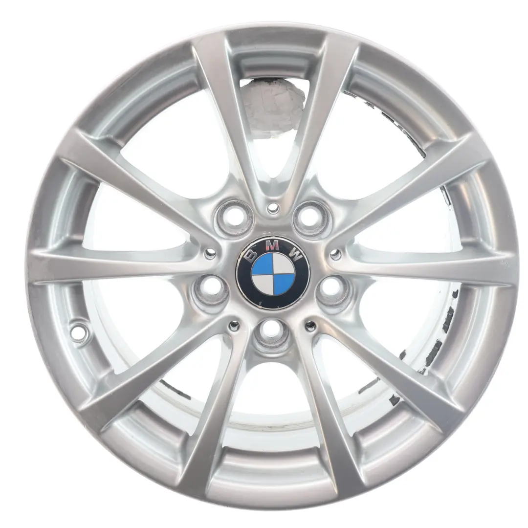 BMW F30 F31 F36 Jante Alliage Argent 16" 7J ET:31 V-spoke 390 - SKU 6796236 - Numéro de pièce 6796236