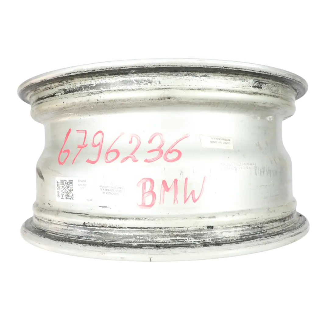 BMW F30 F31 F36 Felga Aluminiowa 16" 7J ET:31 V-Spoke 390 Srebrna - SKU 6796236 - Numer Części 6796236