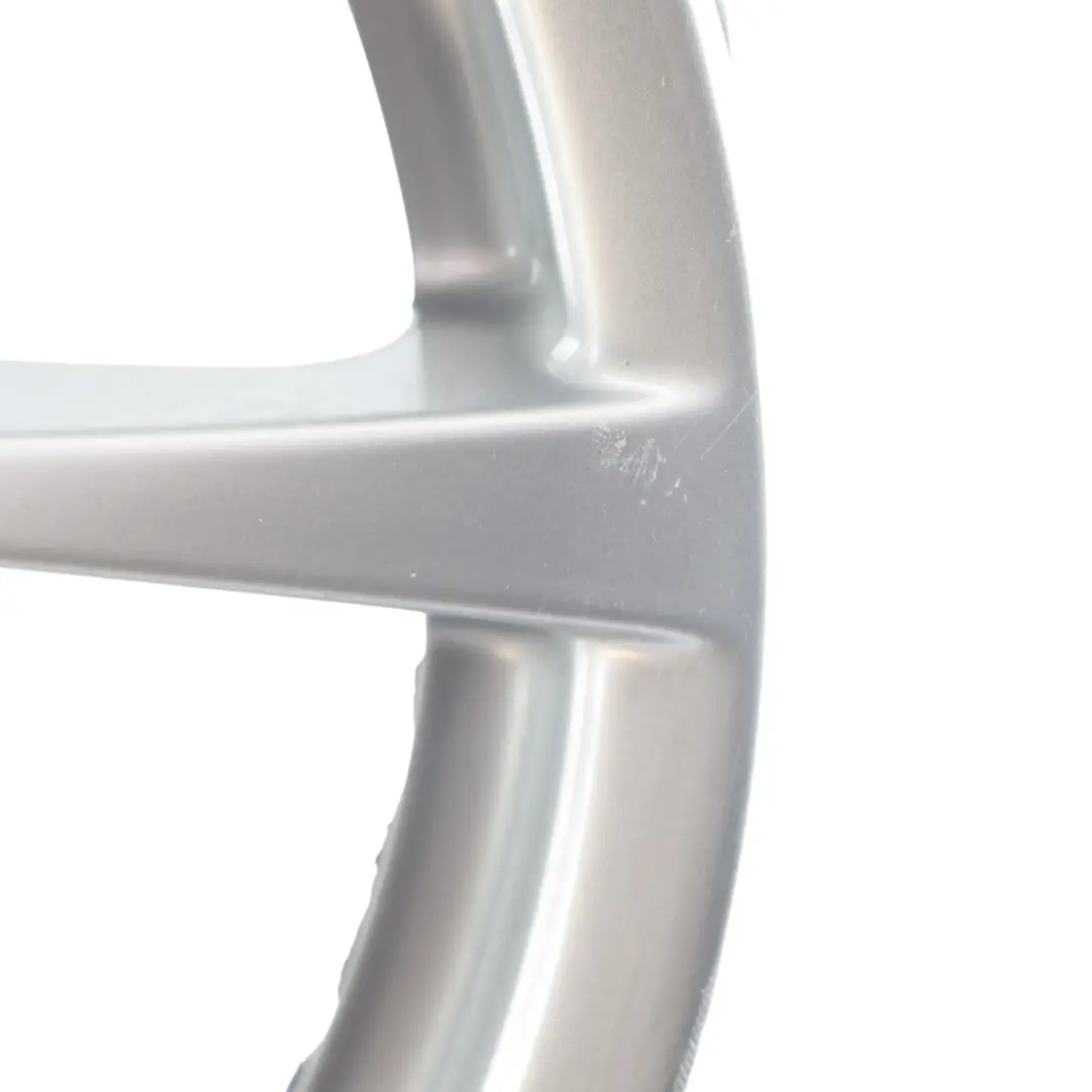 BMW F30 F31 F36 Silberne Leichtmetallfelge 16" 7J ET:31 V-Speiche 390 - SKU 6796236 - Teilenummer 6796236