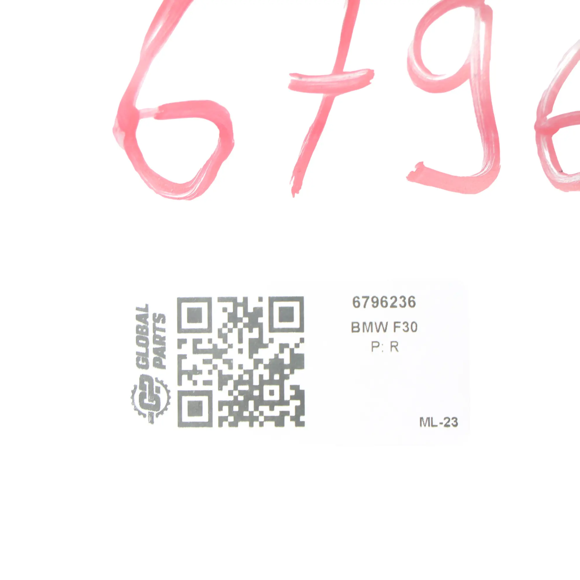 BMW F30 F31 F36 Cerchio in lega argento 16" 7J ET:31 V-spoke 390 6796236