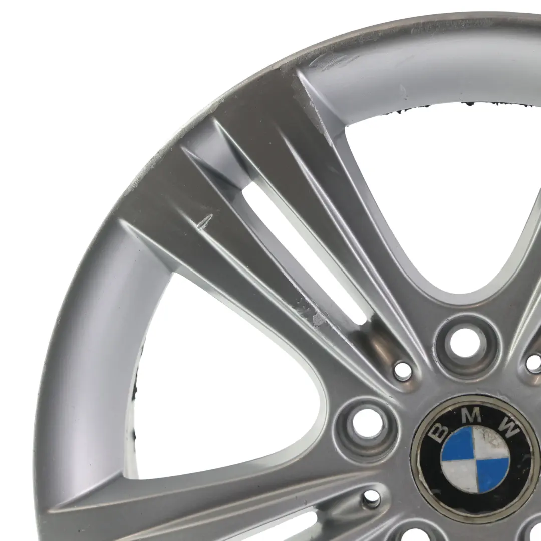 BMW F30 F31 F32 Silver Alloy Wheel Rim 17" Double Spoke 392 ET:37 7,5J - SKU 6796239-7 - Part number 6796239