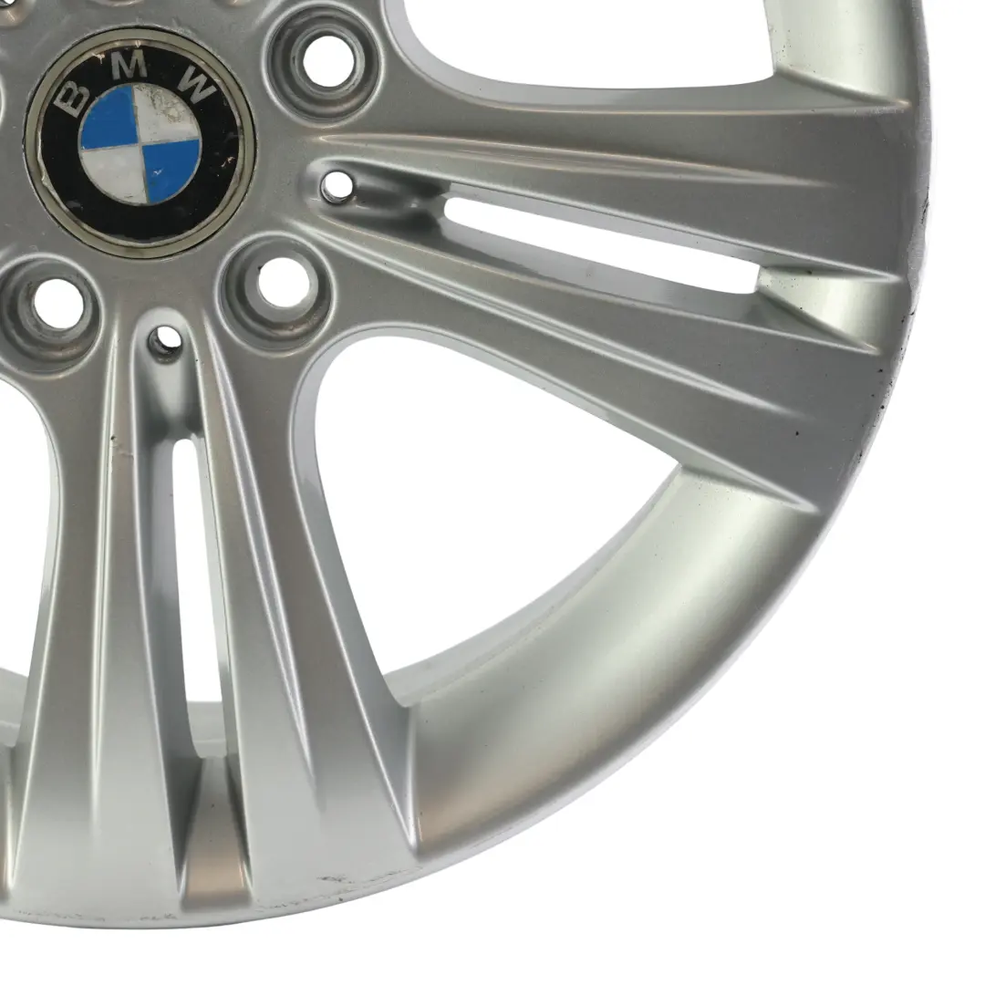 BMW F30 F31 F32 Silver Alloy Wheel Rim 17" Double Spoke 392 ET:37 7,5J - SKU 6796239-7 - Part number 6796239