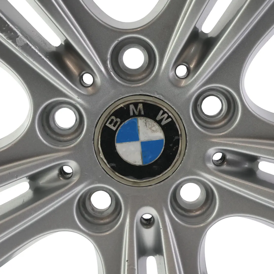 BMW F30 F31 F32 Silver Alloy Wheel Rim 17" Double Spoke 392 ET:37 7,5J - SKU 6796239-7 - Part number 6796239