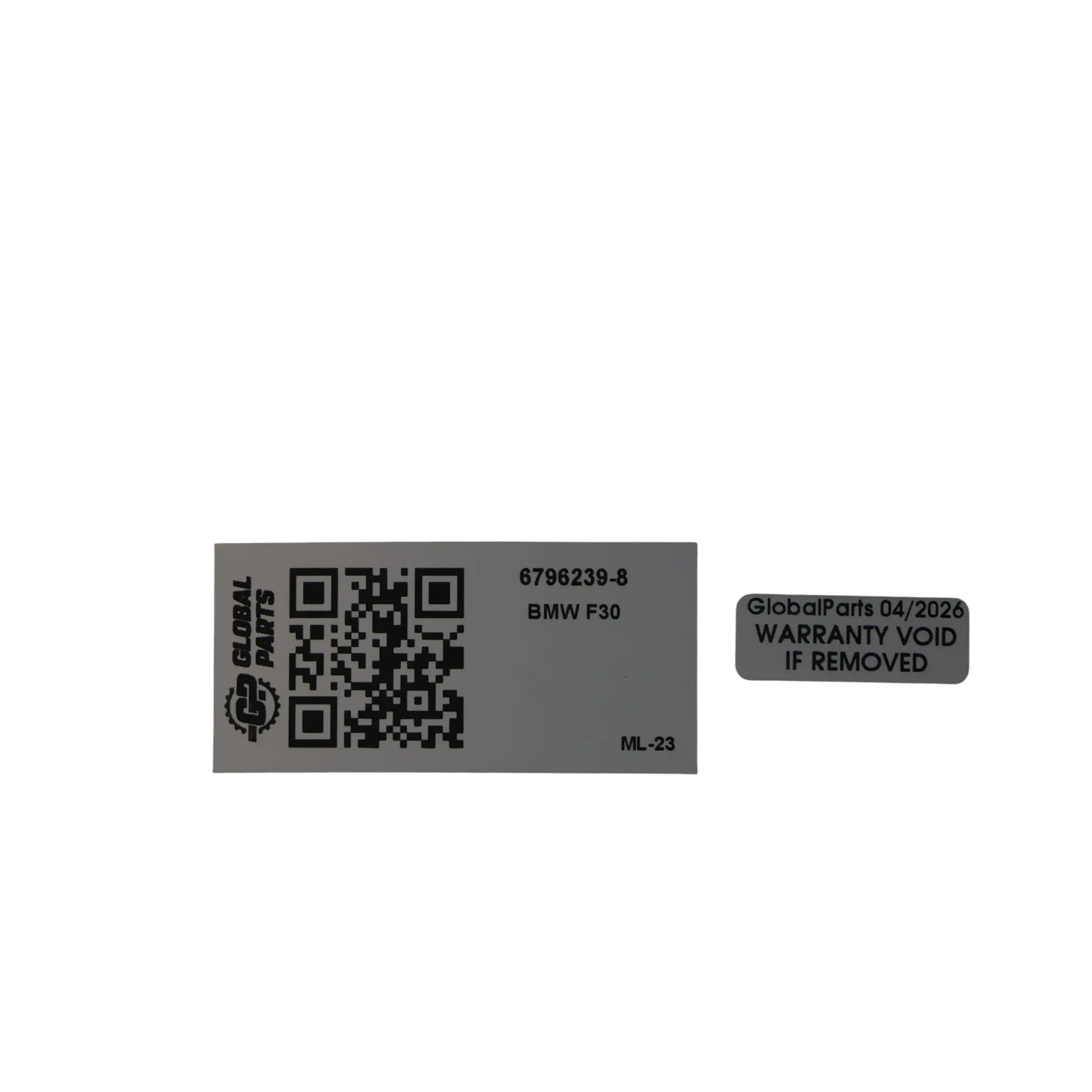 BMW F30 F31 F32 Silver Alloy Wheel Rim 17" Double Spoke 392 ET:37 7,5J 6796239