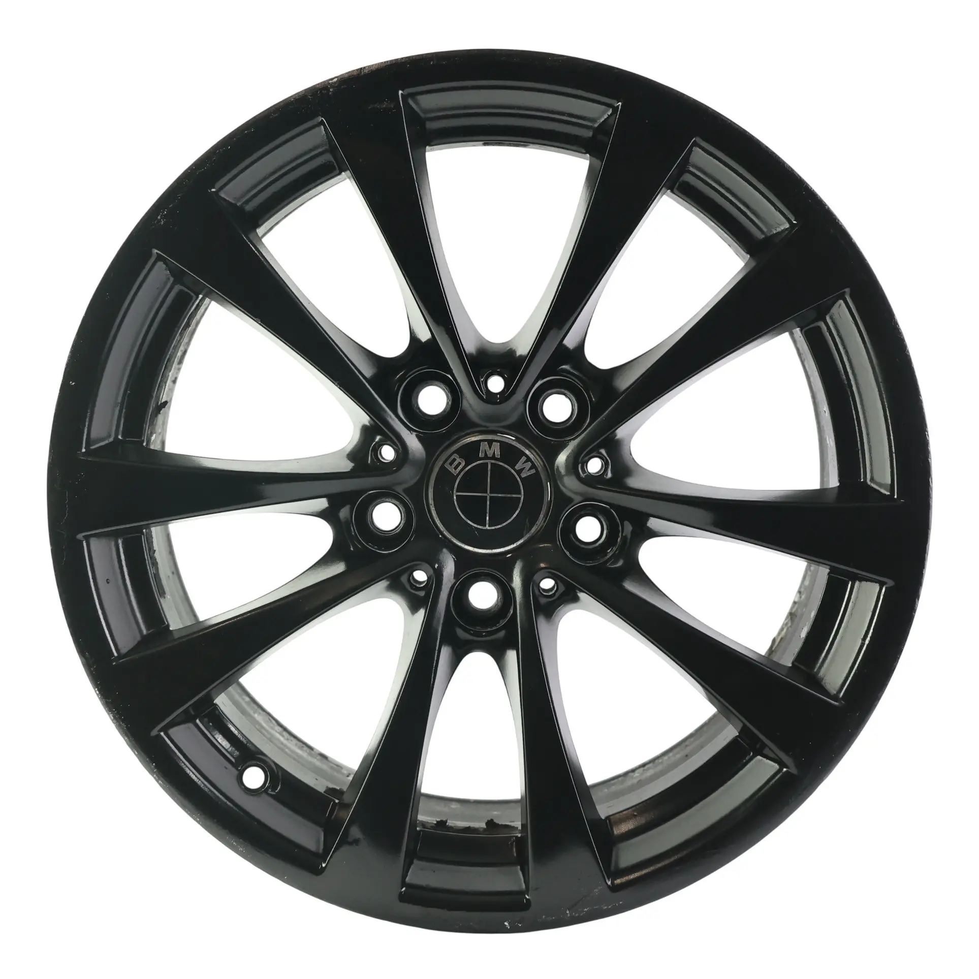 BMW F30 F31 F32 F33 Wheel Rim Alloy Black 17" 7,5J ET:37 V-Spoke 395 6796244