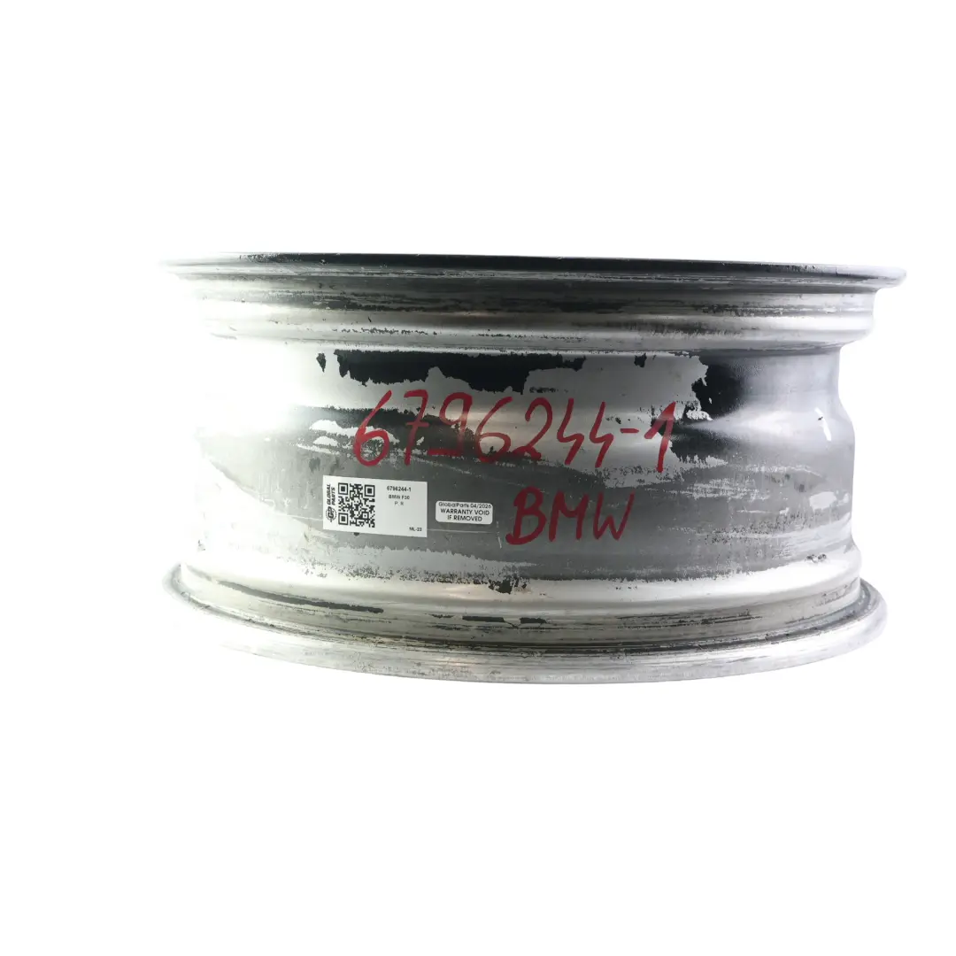 BMW F30 F31 F32 F33 Wheel Rim Alloy Black 17" 7,5J ET:37 V-Spoke 395 - SKU 6796244-1 - Part number 6796244