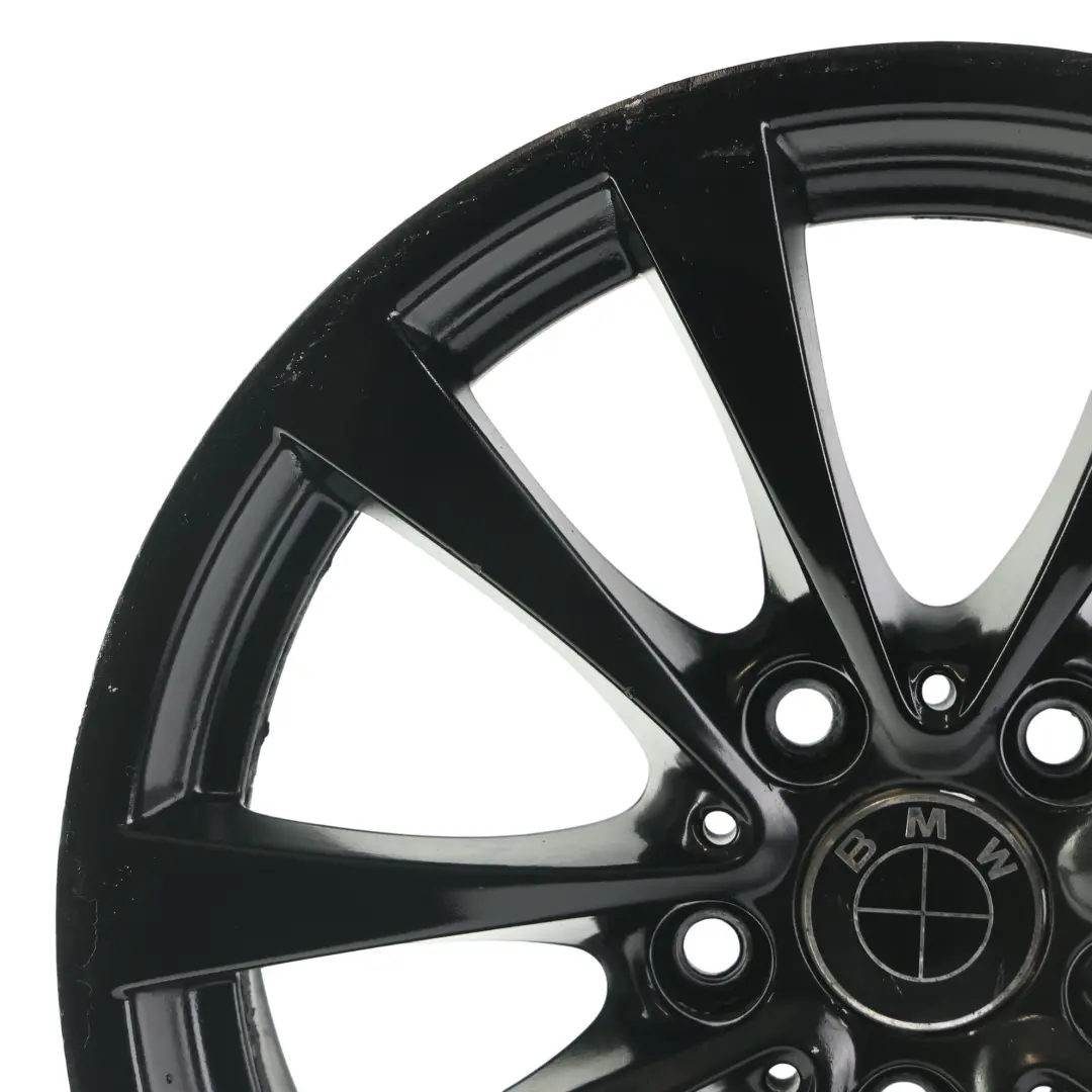 BMW F30 F31 F32 F33 Wheel Rim Alloy Black 17" 7,5J ET:37 V-Spoke 395 - SKU 6796244-1 - Part number 6796244