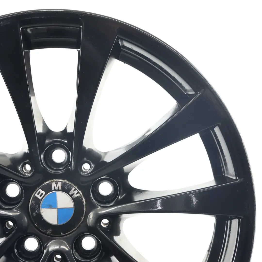 BMW F30 F31 F32 F33 Llanta Aleación Negro 17" 7.5J ET:37 V-Spoke 395 - SKU 6796244-4 - Número de pieza 6796244