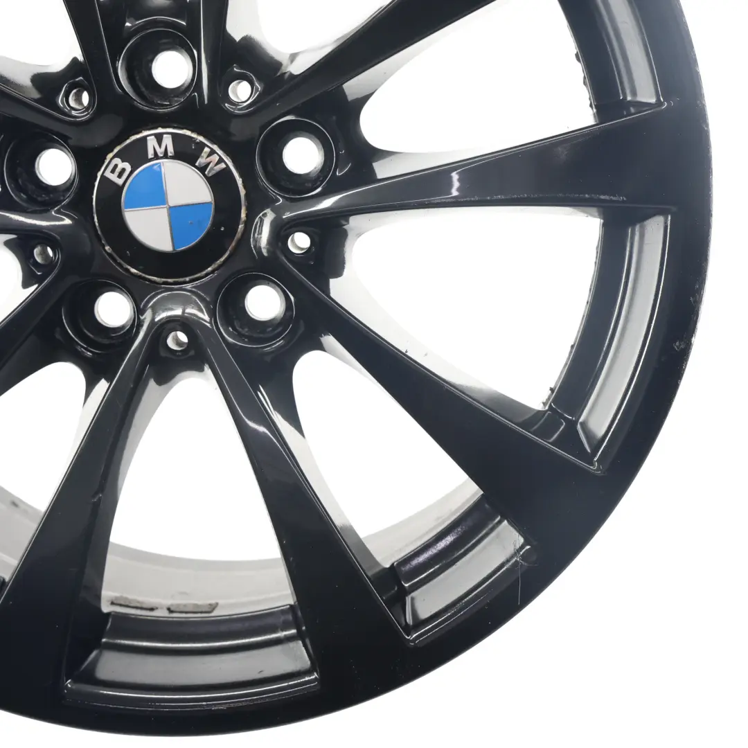 BMW F30 F31 F32 F33 Cerchione Lega Nero 17" 7.5J ET37 V-Spoke 395 - SKU 6796244-5 - Numero di parte 6796244