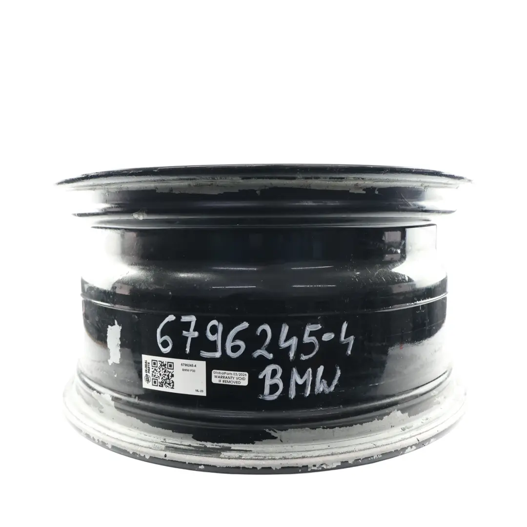 BMW F30 F31 F32 F33 Llanta Aleación Trasera Negra 17" 8.5J ET47 - SKU 6796245-4 - Número de pieza 6796245