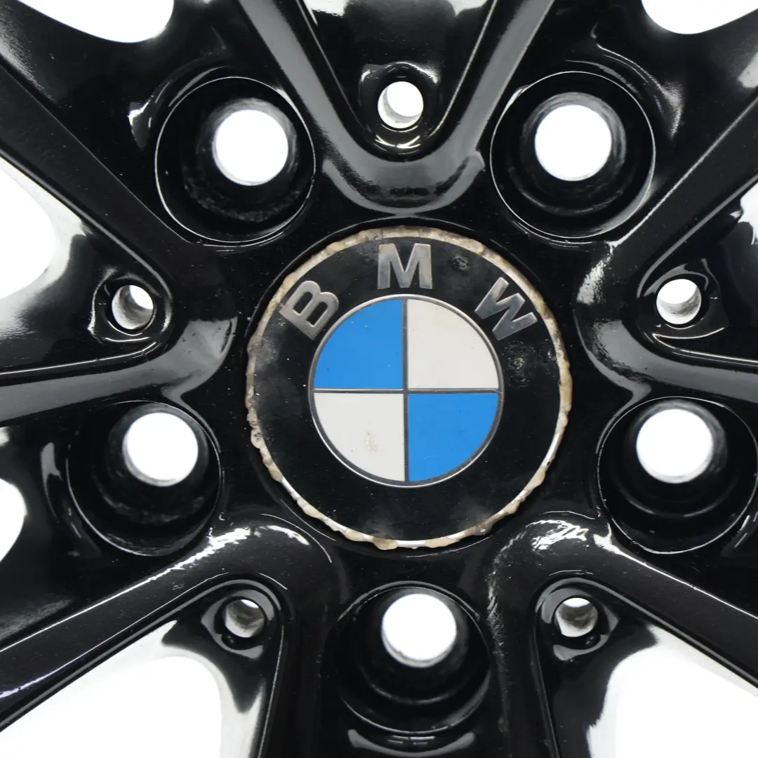 Alufelge Hinten Schwarz 17" 8.5J ET47 für BMW F30 F31 F32 F33 mit Teilenummer 6796245 BMW F30 F31 F32 F33 Alufelge Hinten Schwarz 17" 8.5J ET47 - SKU 6796245-4 - Teilenummer 6796245