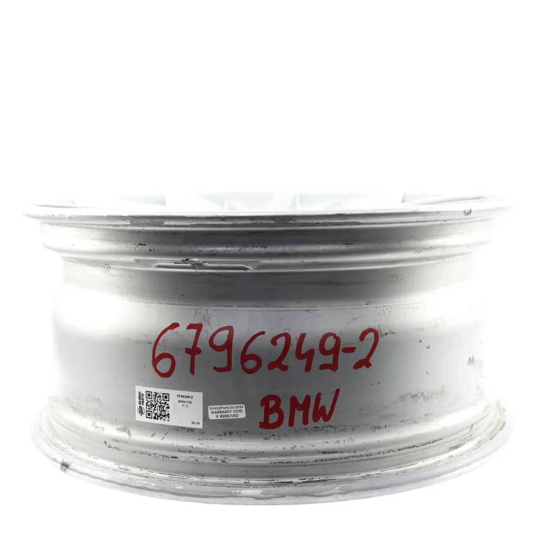 Jante En Alliage Léger Argenté 18" Multispoke 416 8J ET:34 pour BMW F30 F32 à propos du numéro de pièce 6796249 BMW F30 F32 Jante En Alliage Léger Argenté 18" Multispoke 416 8J ET:34 - SKU 6796249-2 - Numéro de pièce 6796249