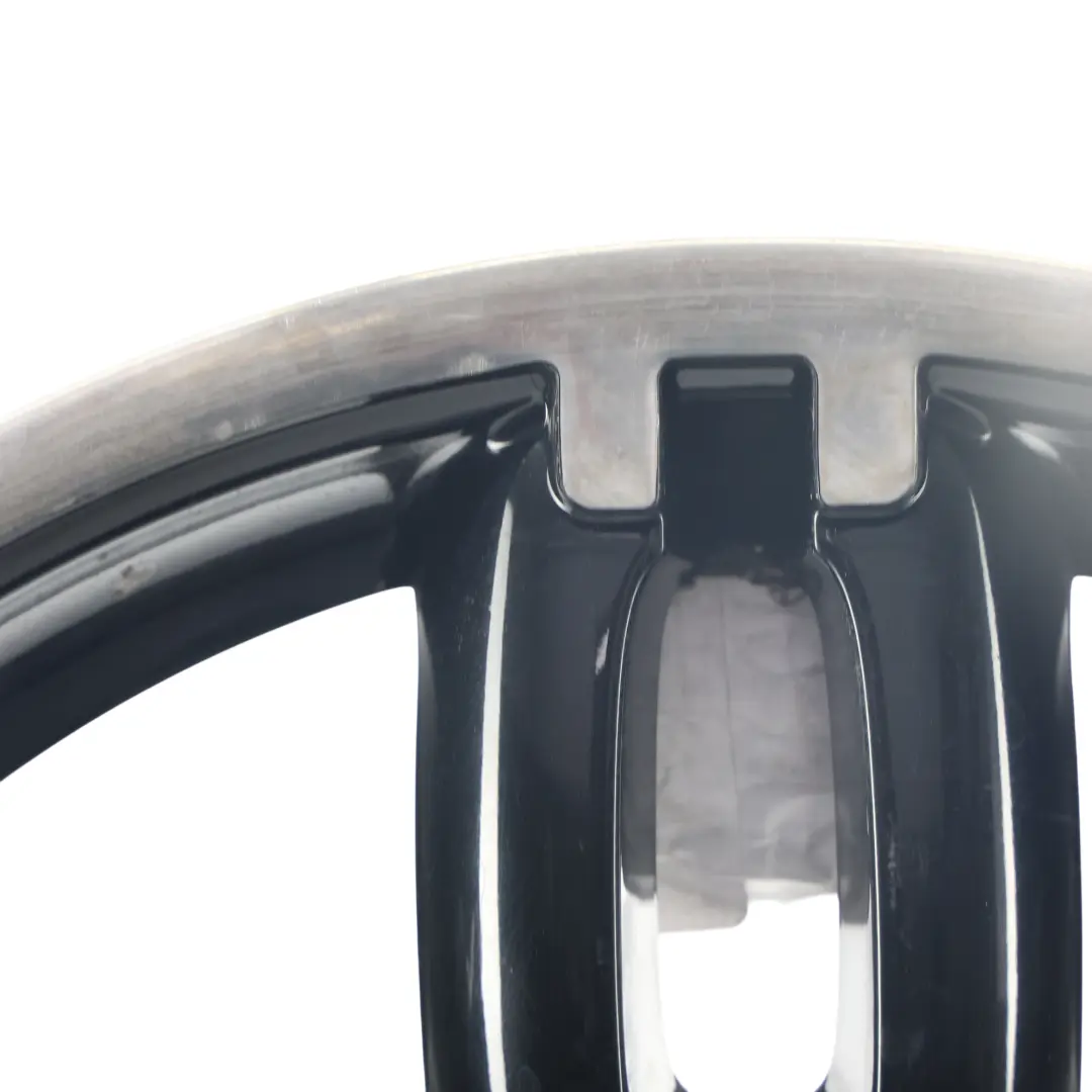Mini Cooper One R55 R56 R57 Black Wheel Alloy Rim 17" 7J ET:48 Twin Spoke 128 - SKU 6798721-1 - Part number 6798721