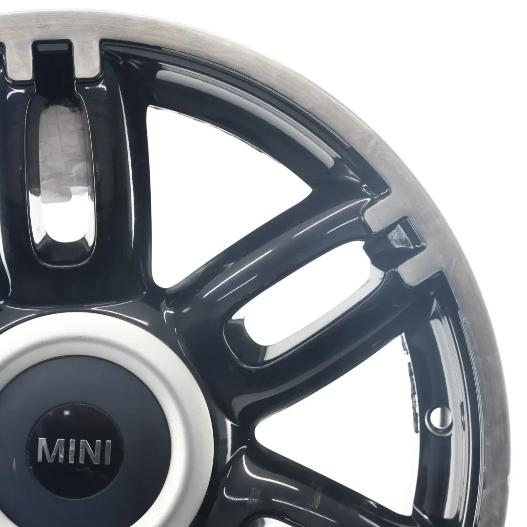 Mini Cooper One R55 R56 R57 Black Wheel Alloy Rim 17" 7J ET:48 Twin Spoke 128 - SKU 6798721-1 - Part number 6798721