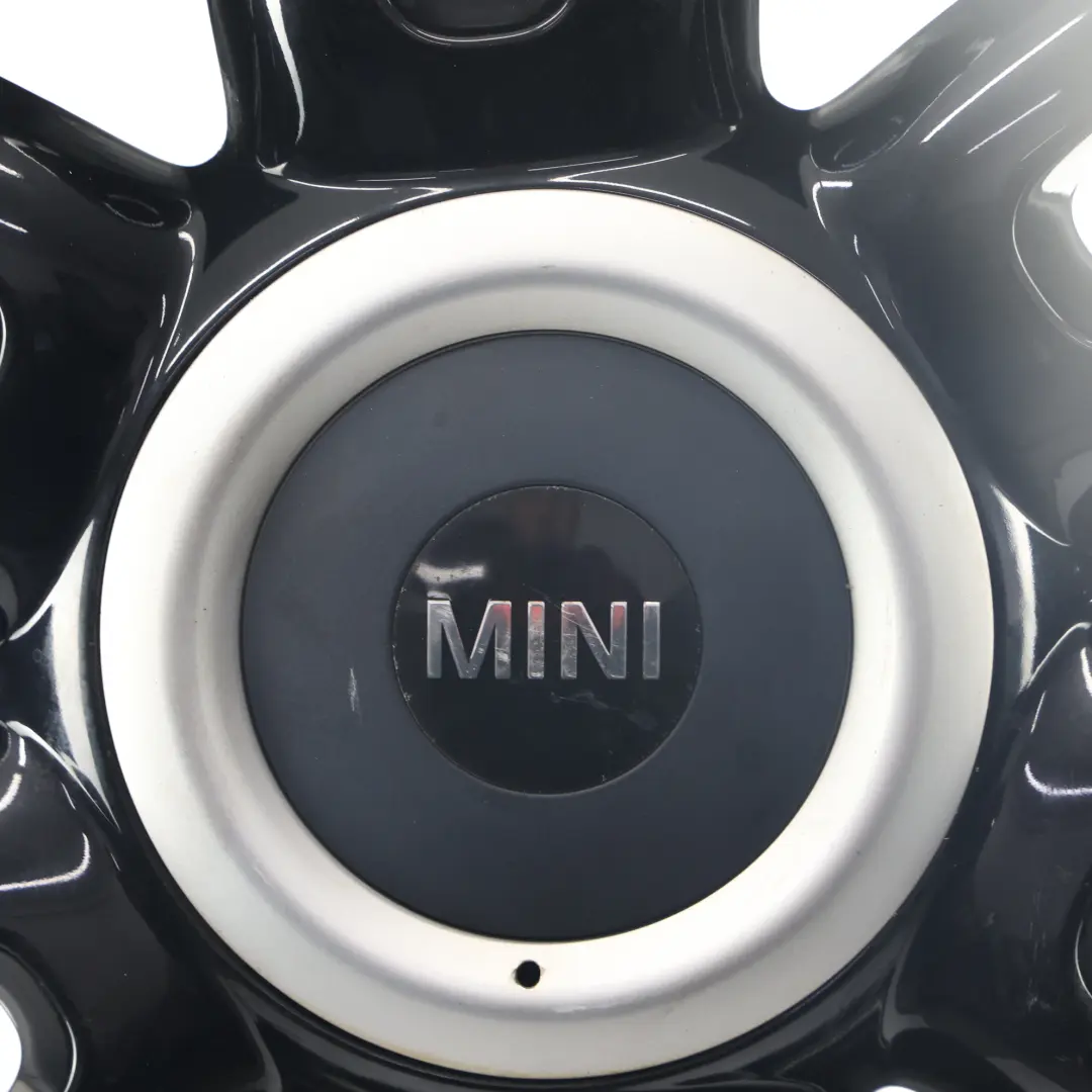 Mini Cooper One R55 R56 R57 Black Wheel Alloy Rim 17" 7J ET:48 Twin Spoke 128 - SKU 6798721-1 - Part number 6798721