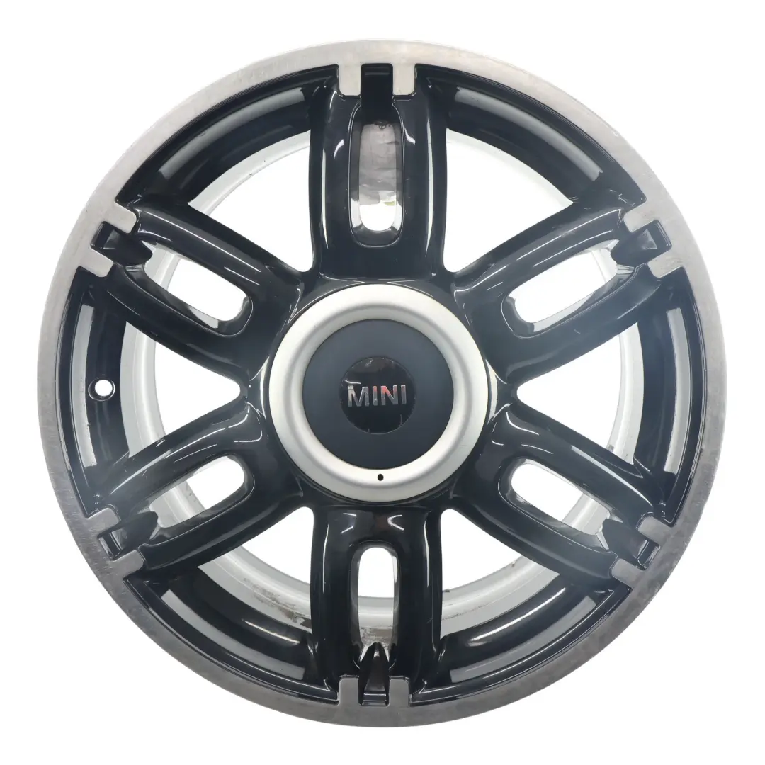 Mini Cooper R55 R56 R57 Felga Aluminiowa Czarna 17" ET:48 7J Twin Spoke 128 - SKU 6798721-2 - Numer Części 6798721