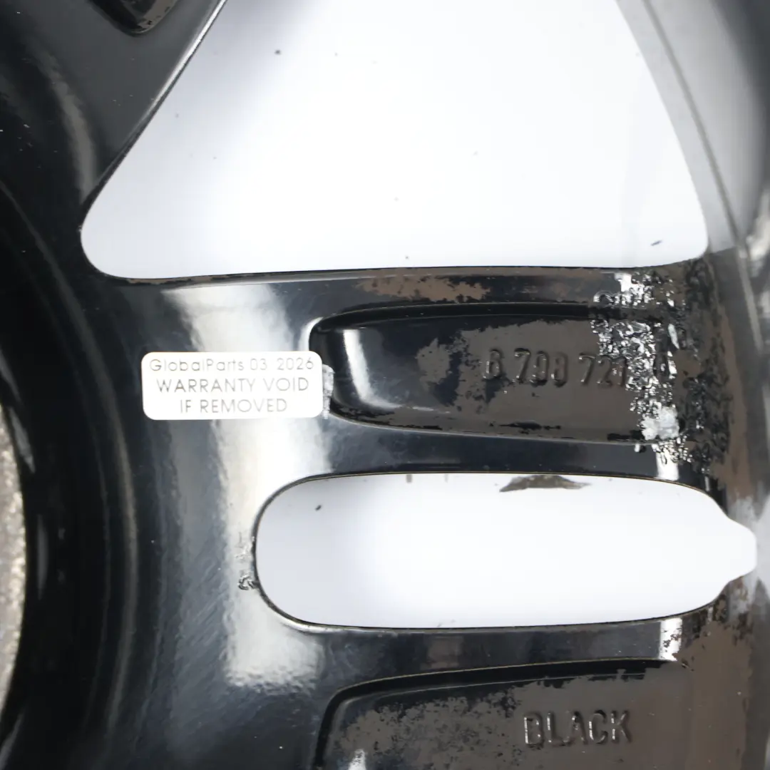 Llanta Aleación Negra 17" ET:48 7J Doble Radio 128 para Mini Cooper One R55 R56 R57 con número de pieza 6798721 Mini Cooper One R55 R56 R57 Llanta Aleación Negra 17" ET:48 7J Doble Radio 128 - SKU 6798721-2 - Número de pieza 6798721