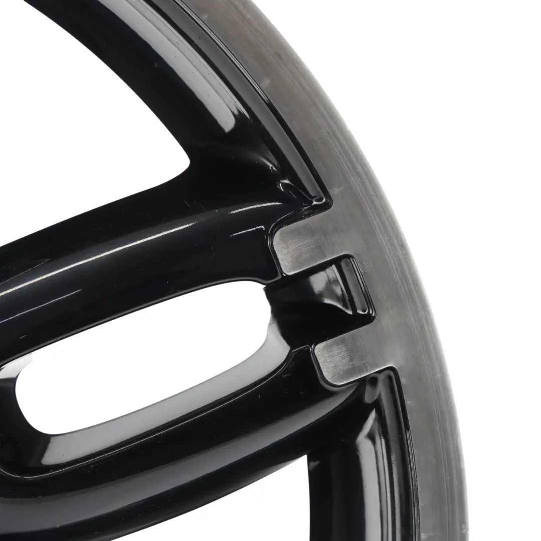 Mini R55 R56 R57 Alloy Wheel Rim 17" Twin Spoke Black - SKU 6798721-4 - Part number 6798721