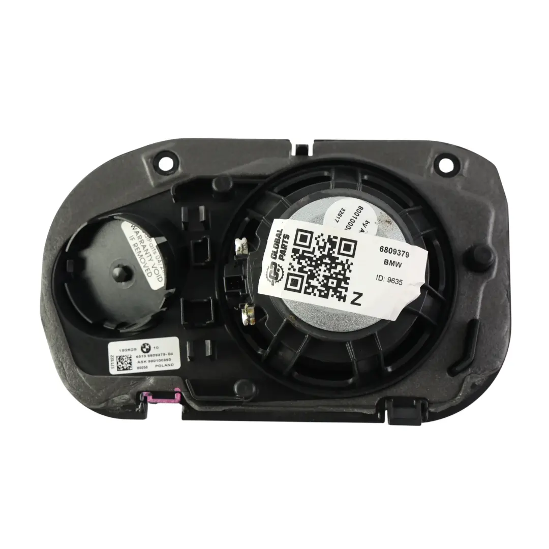 Haut-Parleur Toit Arrière Gauche pour BMW G30 G31 Touring à propos du numéro de pièce 6809379 BMW G30 G31 Touring Haut-Parleur Toit Arrière Gauche - SKU 6809379 - Numéro de pièce 6809379