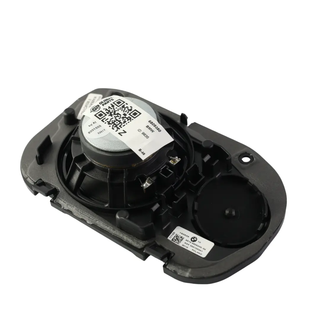 Altoparlante Tetto Medio Posteriore Destro per BMW G30 G31 Touring con numero di parte 6809380 BMW G30 G31 Touring Altoparlante Tetto Medio Posteriore Destro - SKU 6809380 - Numero di parte 6809380