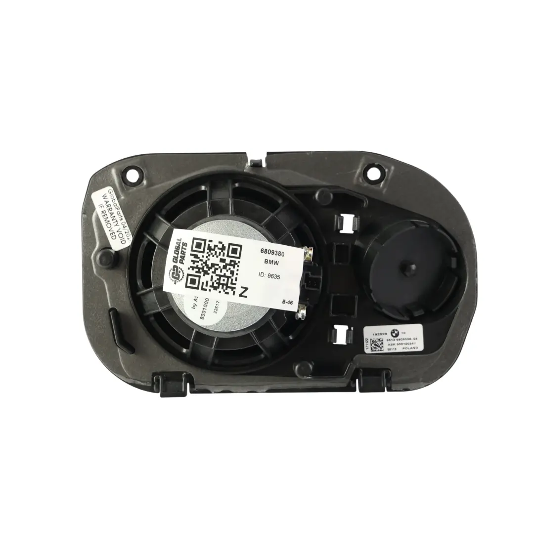BMW G30 G31 Touring Altavoz Techo Medio Trasero Derecho - SKU 6809380 - Número de pieza 6809380