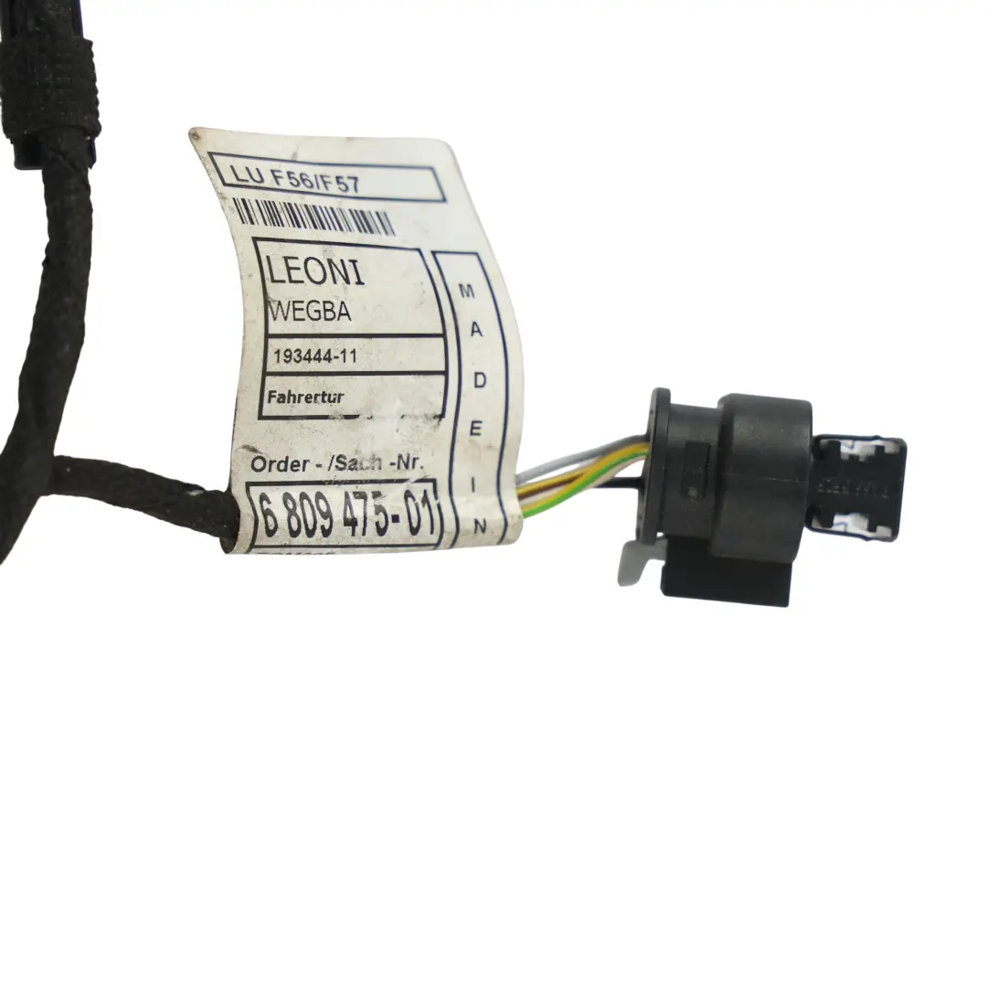 Faisceau Câblage Porte Côté Conducteur 9389208 pour Mini F57 à propos du numéro de pièce 6809475 Mini F57 Faisceau Câblage Porte Côté Conducteur 9389208 - SKU 6809475 - Numéro de pièce 6809475