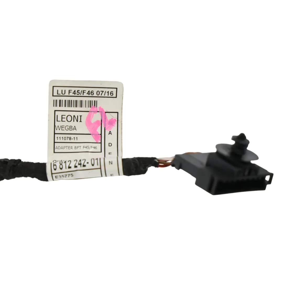 Faisceau Câblage Porte Avant Gauche pour BMW F45 F46 à propos du numéro de pièce 6812242 BMW F45 F46 Faisceau Câblage Porte Avant Gauche - SKU 6812242 - Numéro de pièce 6812242
