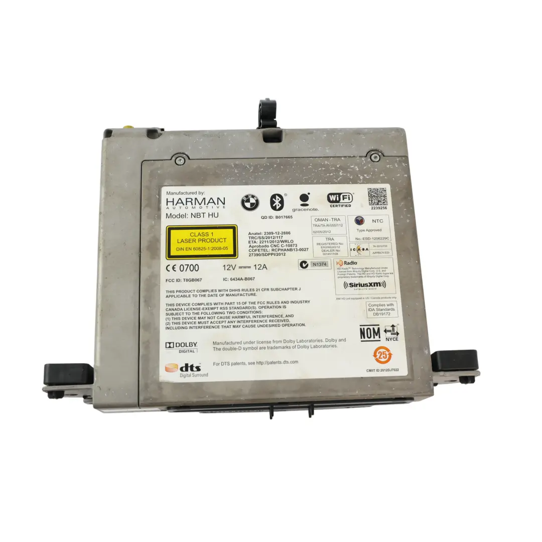 BMW F10 F20 F30 X5 F15 Nawigacja Moduł Sterujący High - SKU 6826772 - Numer Części 6826772