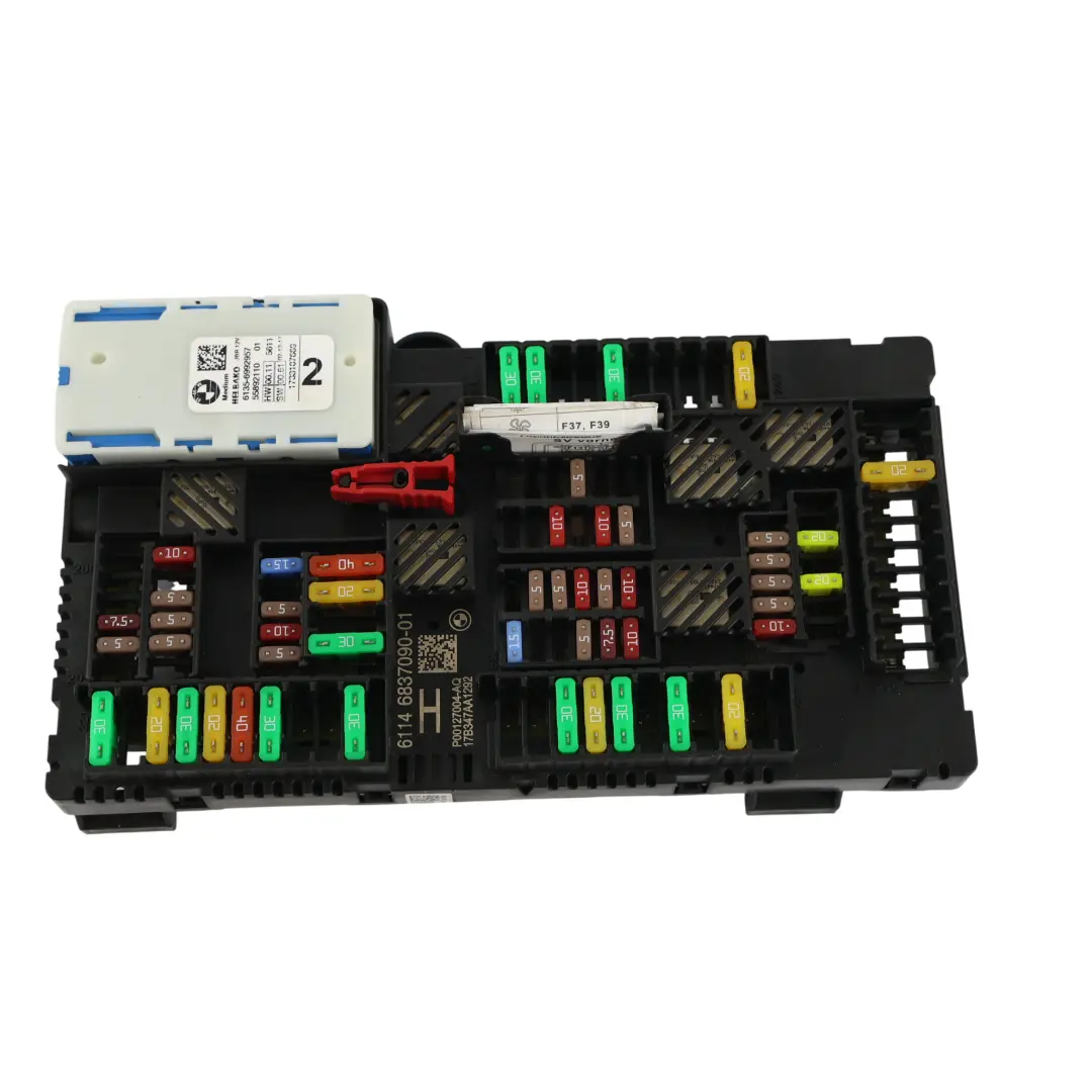 Sicherungskasten Steuergerät Modul für BMW G30 G31 mit Teilenummer 6837090 BMW G30 G31 Sicherungskasten Steuergerät Modul - SKU 6837090 - Teilenummer 6837090