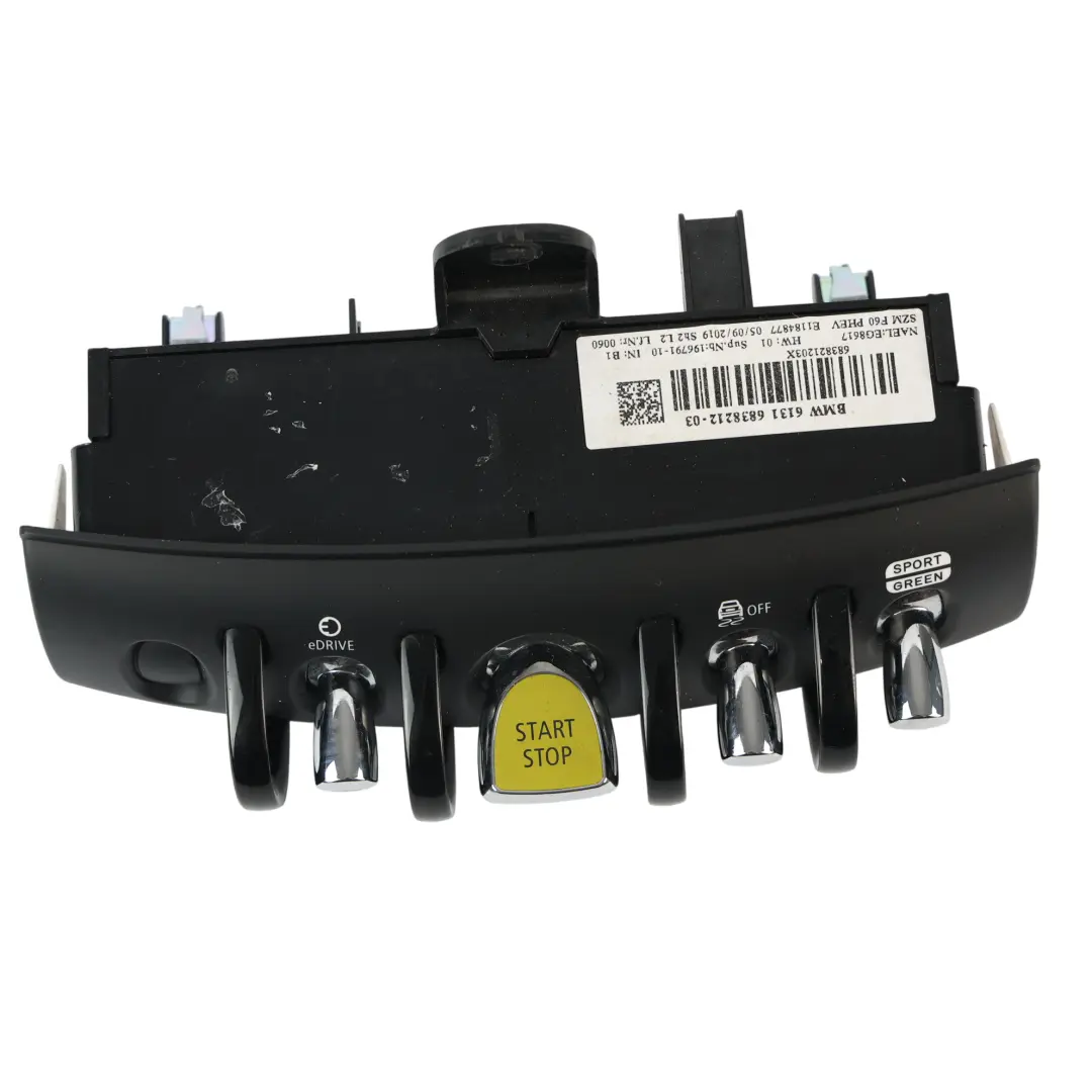 Mini Countryman F60 F60 LCI Start Stopp Taste Edrive Schalter Panel - SKU 6838212 - Teilenummer 6838212