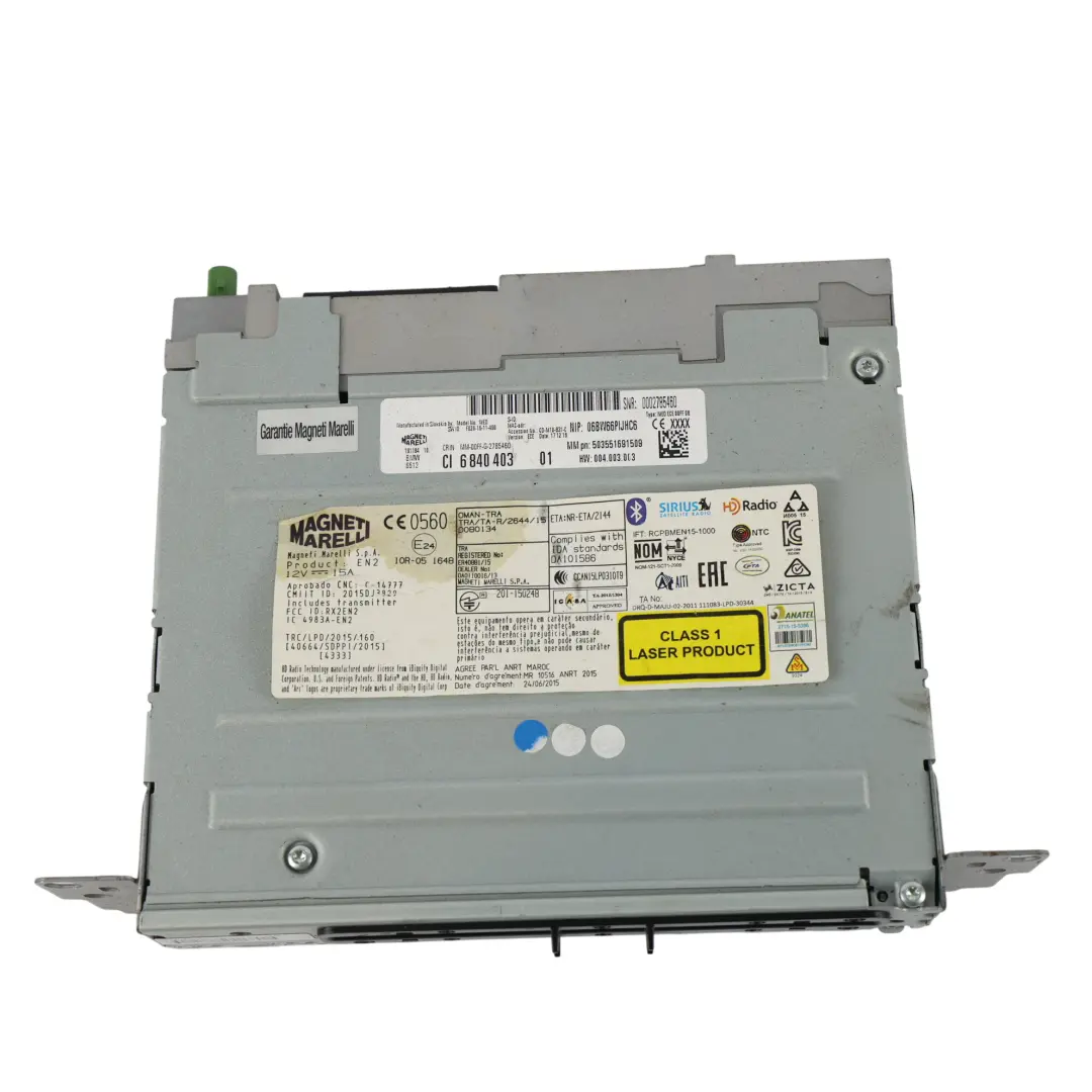 Mini F55 F56 F57 Lettore Media Radio Unità Centrale - SKU 6840403 - Numero di parte 6840403