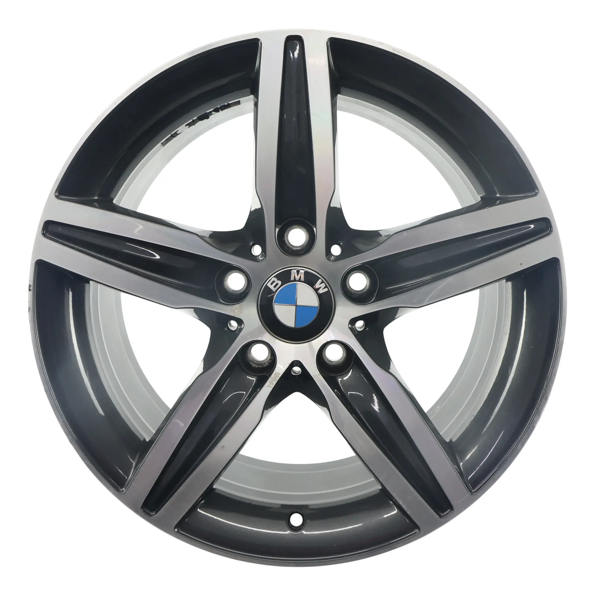 BMW F20 F21 F22 Bicolor Alloy Wheel Rim 17" Star Spoke 379 7,5J ET:43 6850151