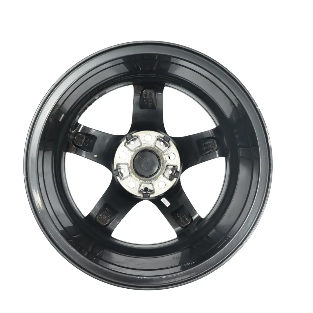 BMW F20 F21 Llanta de Aleacion Negra 17" Radio Estrella 379 7,5J ET:43 - SKU 6850151-1 - Número de pieza 6850151