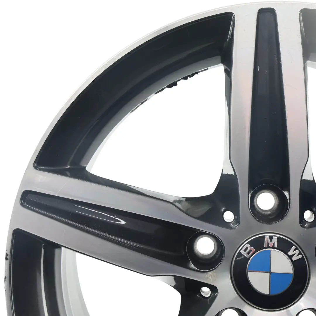 Bicolor Alloy Wheel Rim 17" Star Spoke 379 7,5J ET:43 to BMW F20 F21 F22 with Part number 6850151 BMW F20 F21 F22 Bicolor Alloy Wheel Rim 17" Star Spoke 379 7,5J ET:43 - SKU 6850151-1 - Part number 6850151