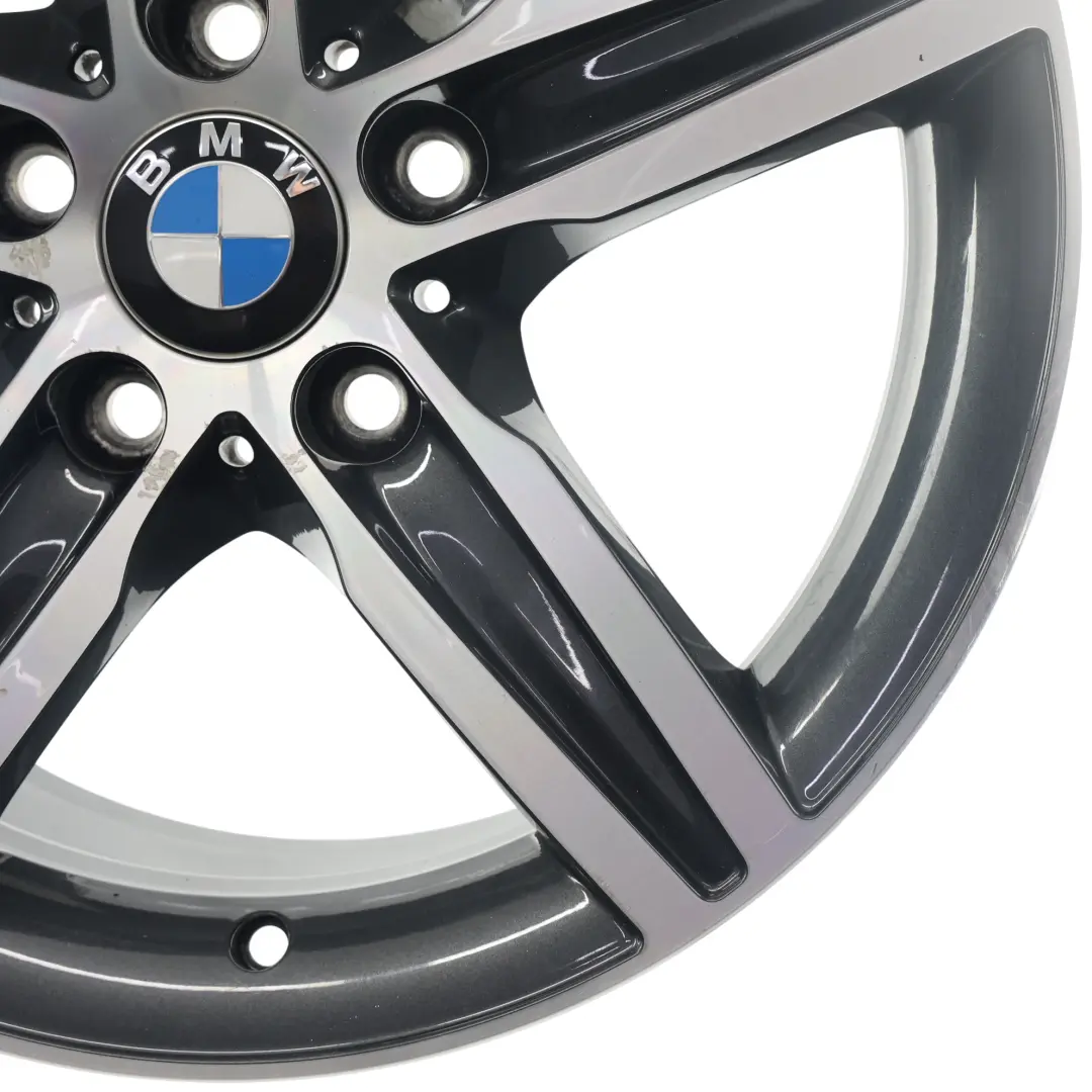 Llanta de Aleacion Negra 17" Radio Estrella 379 7,5J ET:43 para BMW F20 F21 con número de pieza 6850151 BMW F20 F21 Llanta de Aleacion Negra 17" Radio Estrella 379 7,5J ET:43 - SKU 6850151-1 - Número de pieza 6850151