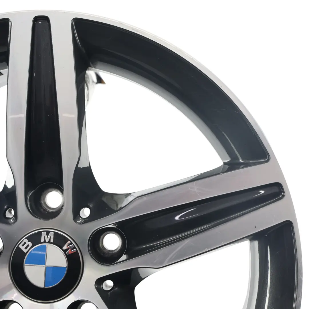 Bicolor Alufelge 17" Sternspeiche 379 7,5J ET:43 für BMW F20 F21 F22 mit Teilenummer 6850151 BMW F20 F21 F22 Bicolor Alufelge 17" Sternspeiche 379 7,5J ET:43 - SKU 6850151-1 - Teilenummer 6850151
