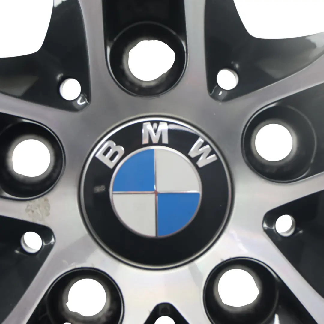 BMW F20 F21 Llanta de Aleacion Negra 17" Radio Estrella 379 7,5J ET:43 - SKU 6850151-1 - Número de pieza 6850151