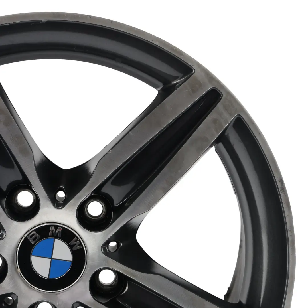 BMW F20 F21 F22 F23 Grey Alloy Wheel Rim 17" Star Spoke 379 ET:43 7,5J - SKU 6850151-13 - Part number 6850151