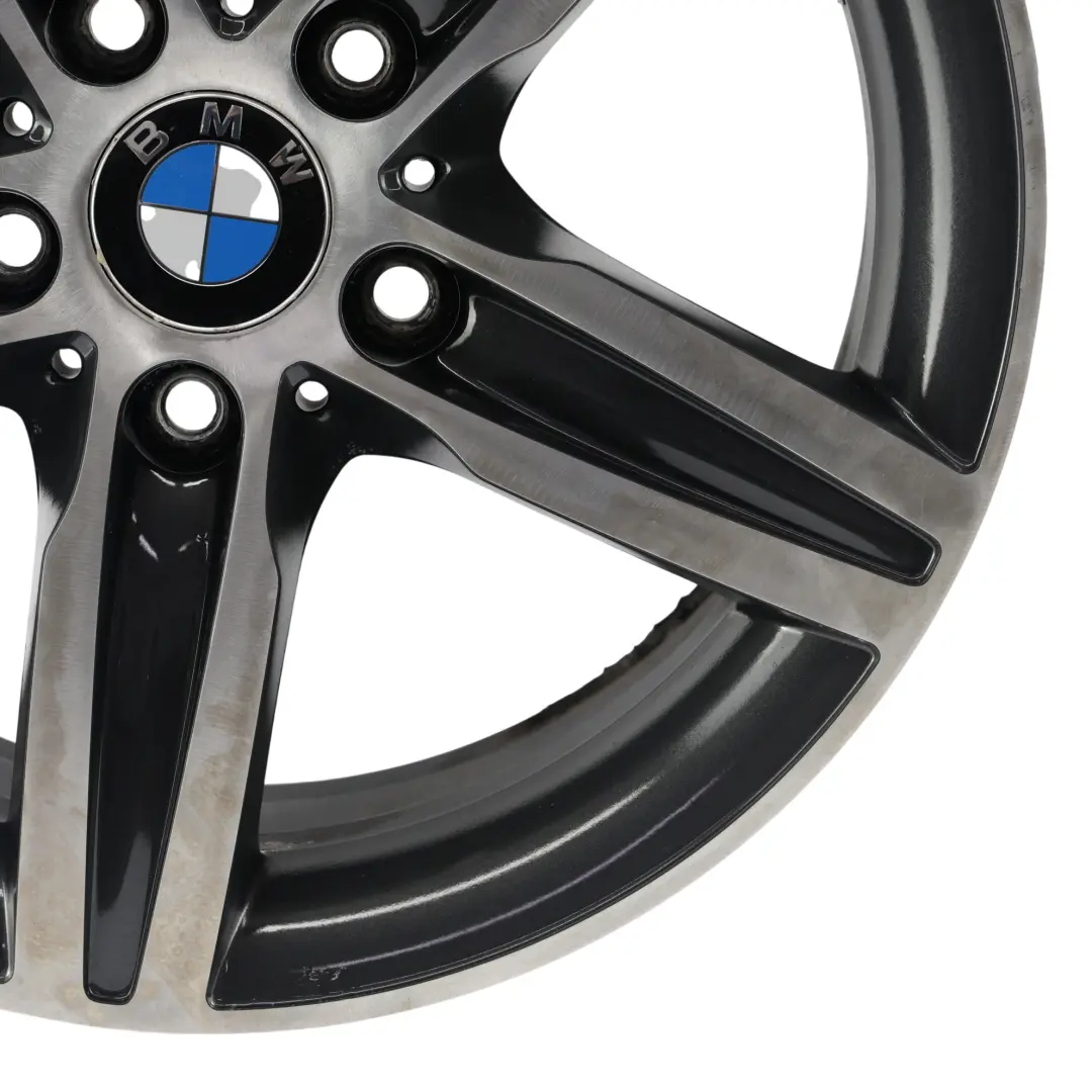 Grey Alloy Wheel Rim 17" Star Spoke 379 ET:43 7,5J to BMW F20 F21 F22 F23 with Part number 6850151 BMW F20 F21 F22 F23 Grey Alloy Wheel Rim 17" Star Spoke 379 ET:43 7,5J - SKU 6850151-13 - Part number 6850151