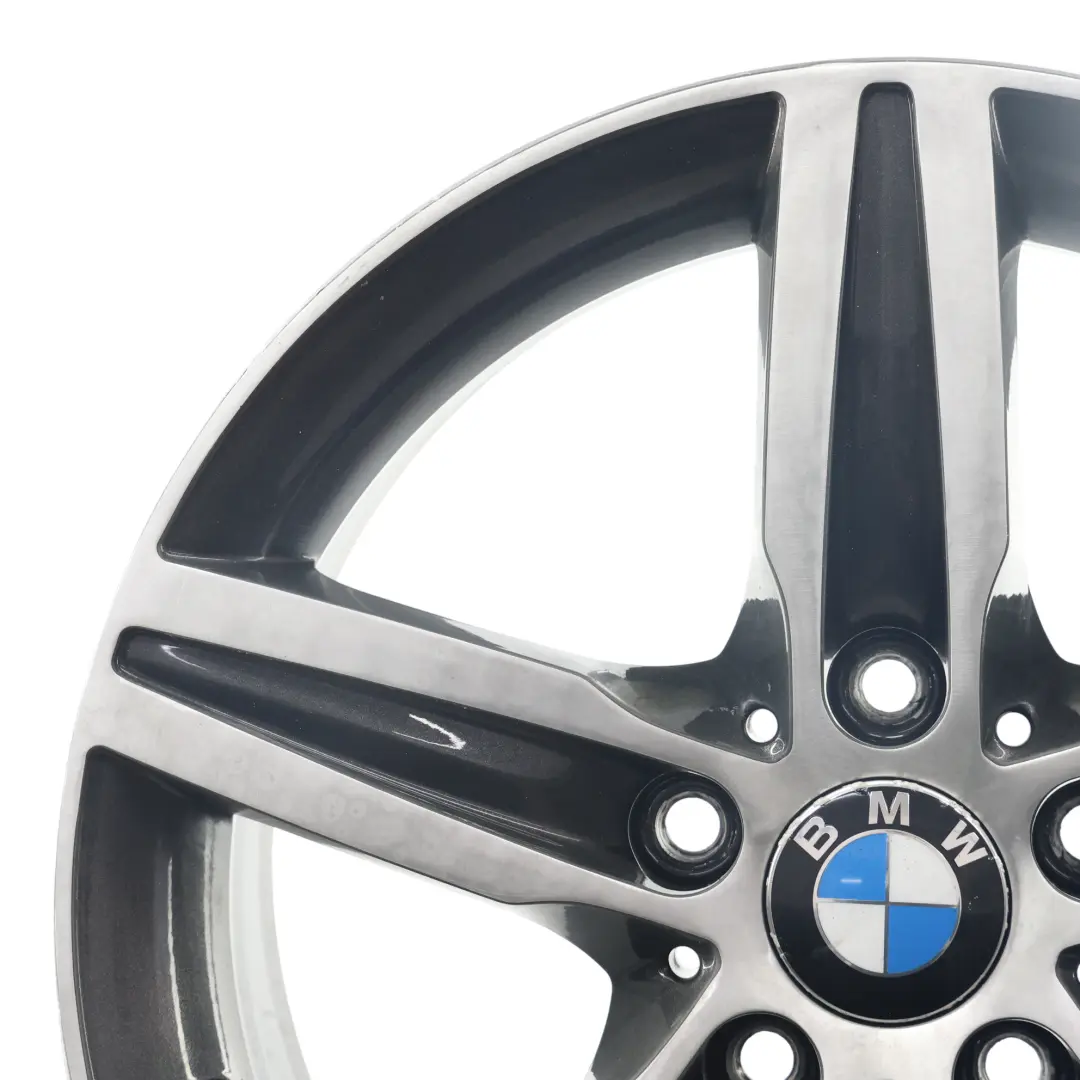 BMW F20 F21 F22 F23 Jante en alliage gris 17" Star Spoke 379 ET:43 7,5J - SKU 6850151-13 - Numéro de pièce 6850151