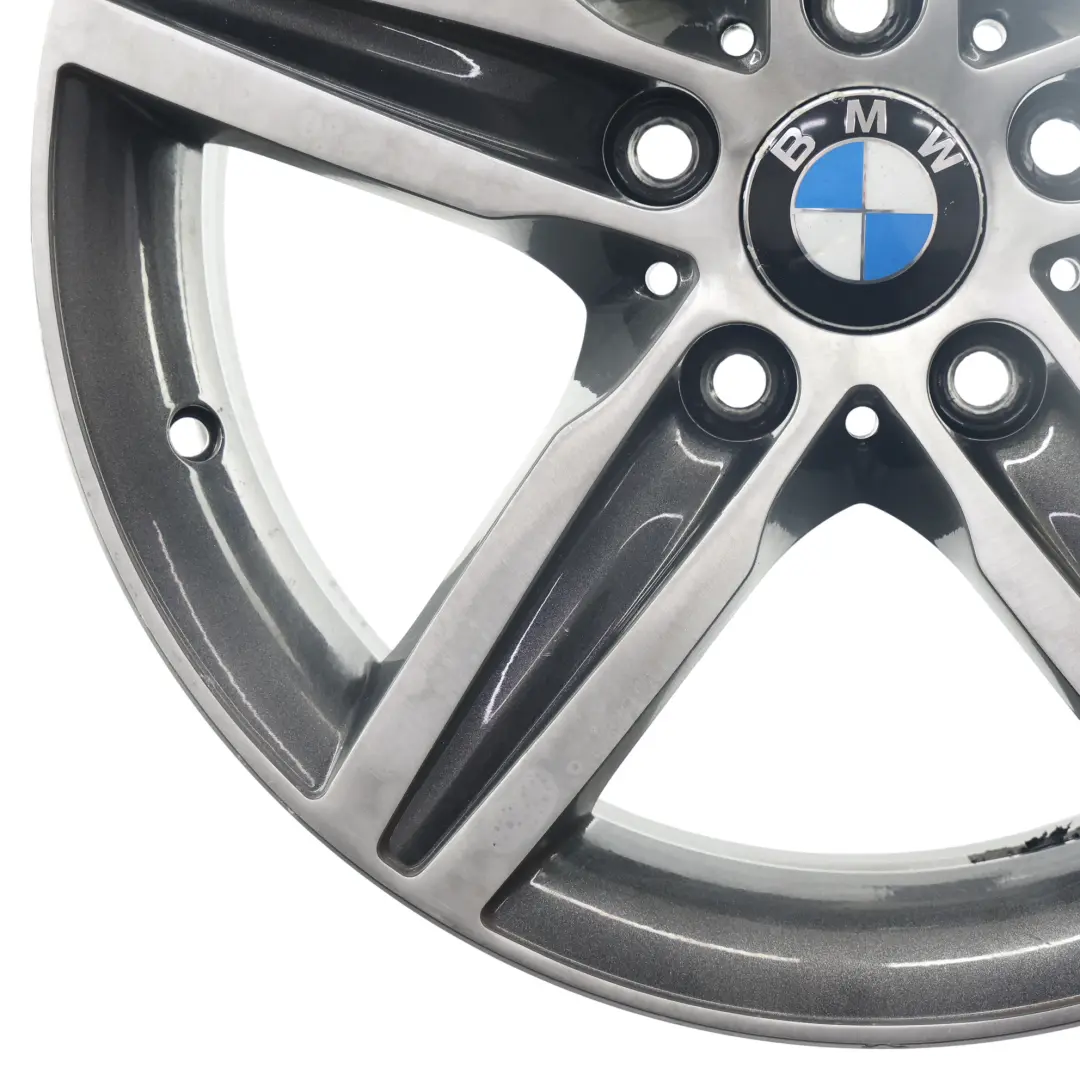 Grey Alloy Wheel Rim 17" Star Spoke 379 ET:43 7,5J to BMW F20 F21 F22 F23 with Part number 6850151 BMW F20 F21 F22 F23 Grey Alloy Wheel Rim 17" Star Spoke 379 ET:43 7,5J - SKU 6850151-13 - Part number 6850151