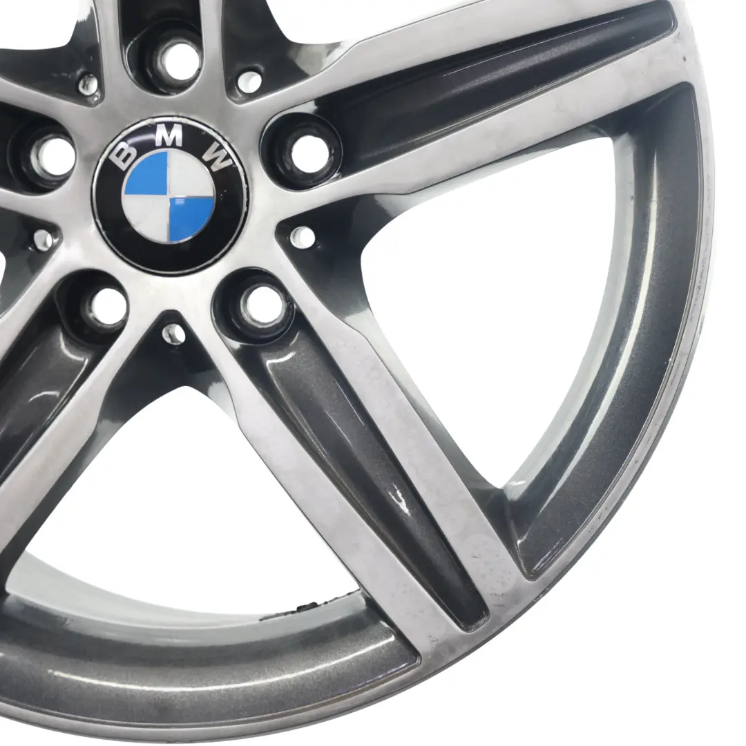 Jante en alliage gris 17" Star Spoke 379 ET:43 7,5J pour BMW F20 F21 F22 F23 à propos du numéro de pièce 6850151 BMW F20 F21 F22 F23 Jante en alliage gris 17" Star Spoke 379 ET:43 7,5J - SKU 6850151-13 - Numéro de pièce 6850151