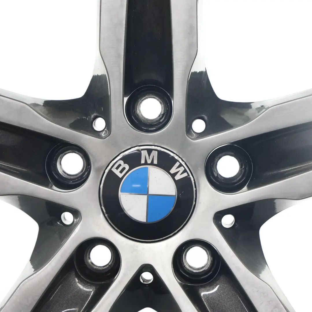 BMW F20 F21 F22 F23 Grey Alloy Wheel Rim 17" Star Spoke 379 ET:43 7,5J - SKU 6850151-13 - Part number 6850151