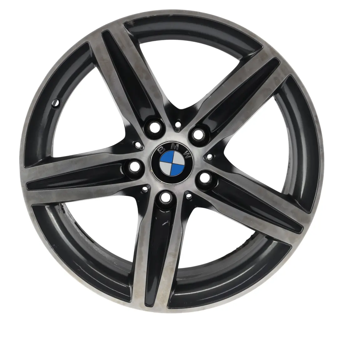 Grey Alloy Wheel Rim 17" Star Spoke 379 ET:43 7,5J to BMW F20 F21 F22 F23 with Part number 6850151 BMW F20 F21 F22 F23 Grey Alloy Wheel Rim 17" Star Spoke 379 ET:43 7,5J - SKU 6850151-13 - Part number 6850151